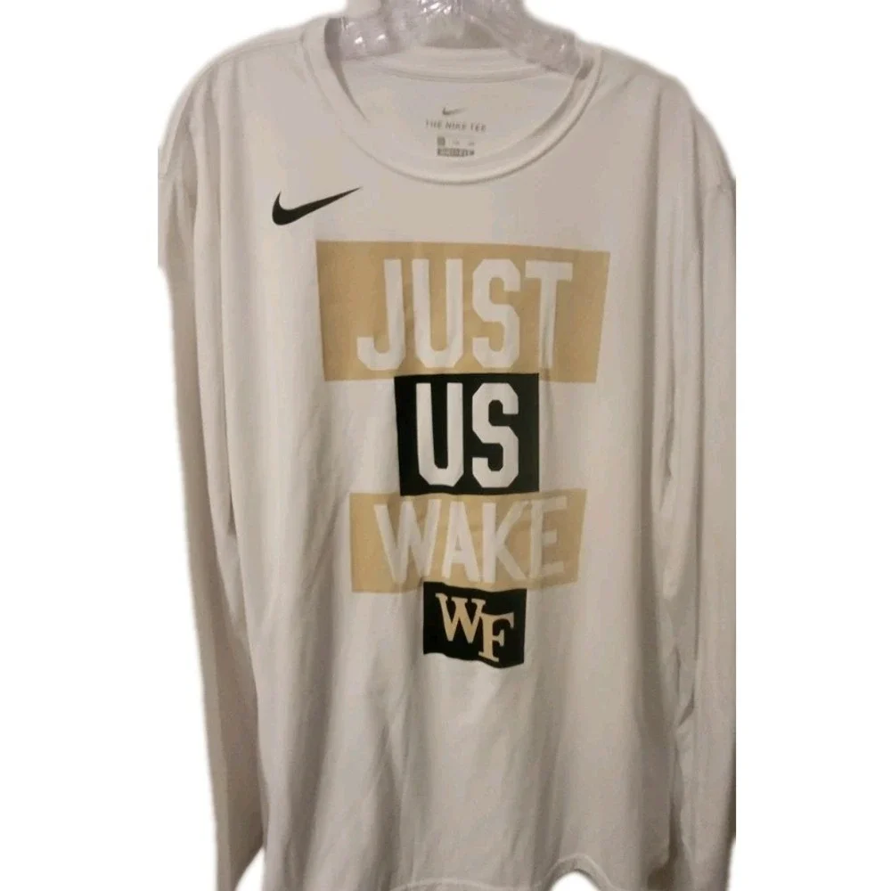 The Nike Tee Long Dri-Fit‎ Athletic Cut XXL WAKE FOREST